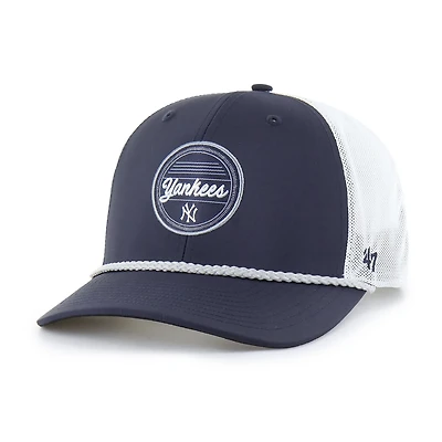 '47 White New York Yankees Fairway Trucker Adjustable Hat