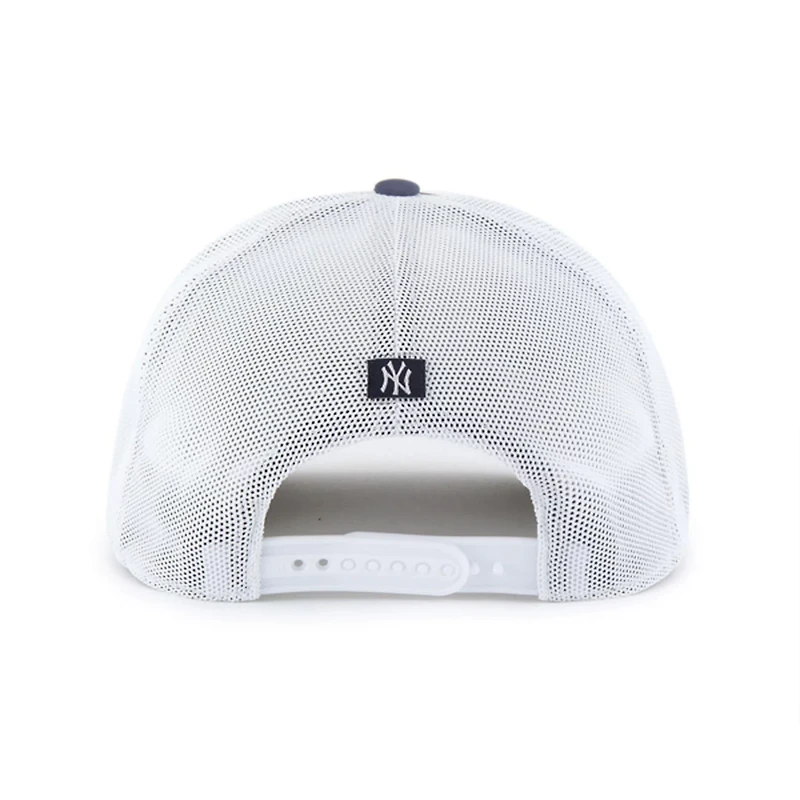 '47 White New York Yankees Scratch Adjustable Trucker Hat