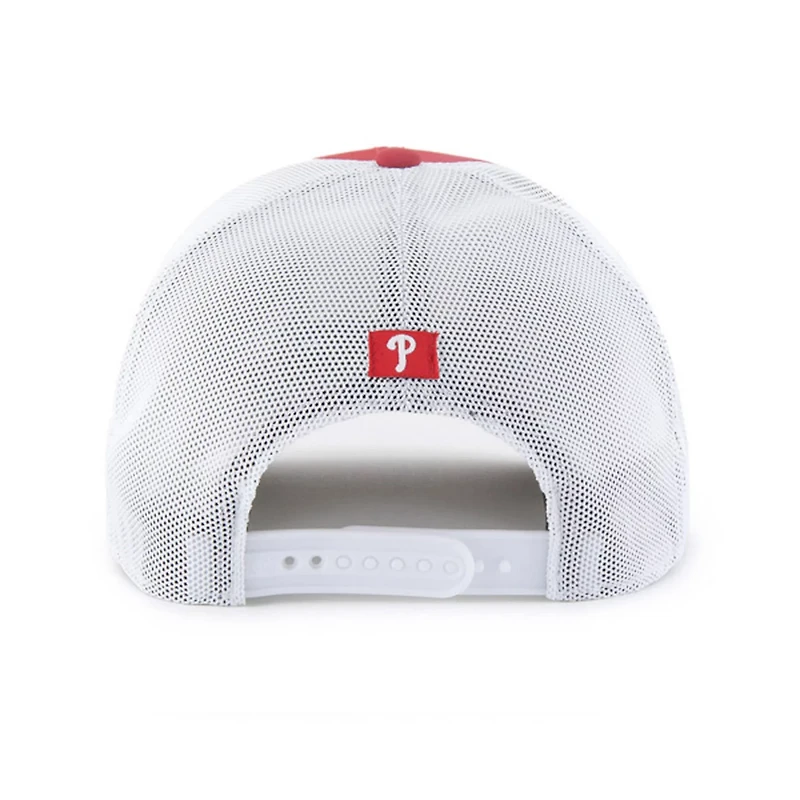 '47 White Philadelphia Phillies Scratch Adjustable Trucker Hat