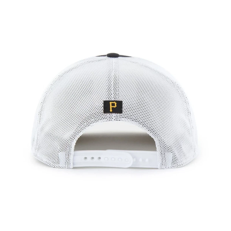 '47 White Pittsburgh Pirates Scratch Adjustable Trucker Hat