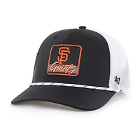 '47 White San Francisco Giants Scratch Adjustable Trucker Hat