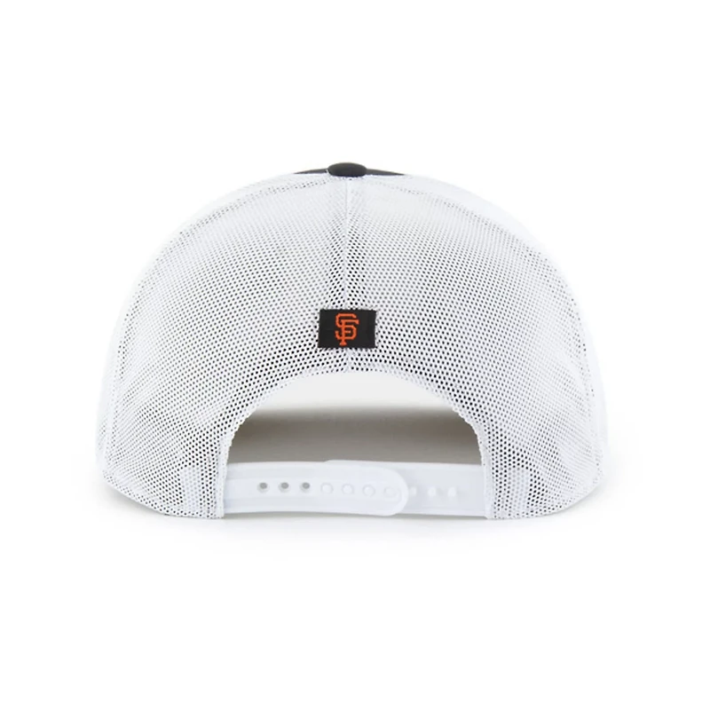 '47 White San Francisco Giants Scratch Adjustable Trucker Hat