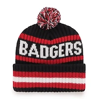 '47 Wisconsin Badgers Bering Cuffed Knit Hat with Pom