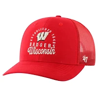 '47 Wisconsin Badgers Pitstop Trucker Adjustable Hat
