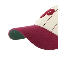 '47 x Rawlings Burgundy Philadelphia Phillies Pinstripe Clean Up Adjustable Hat