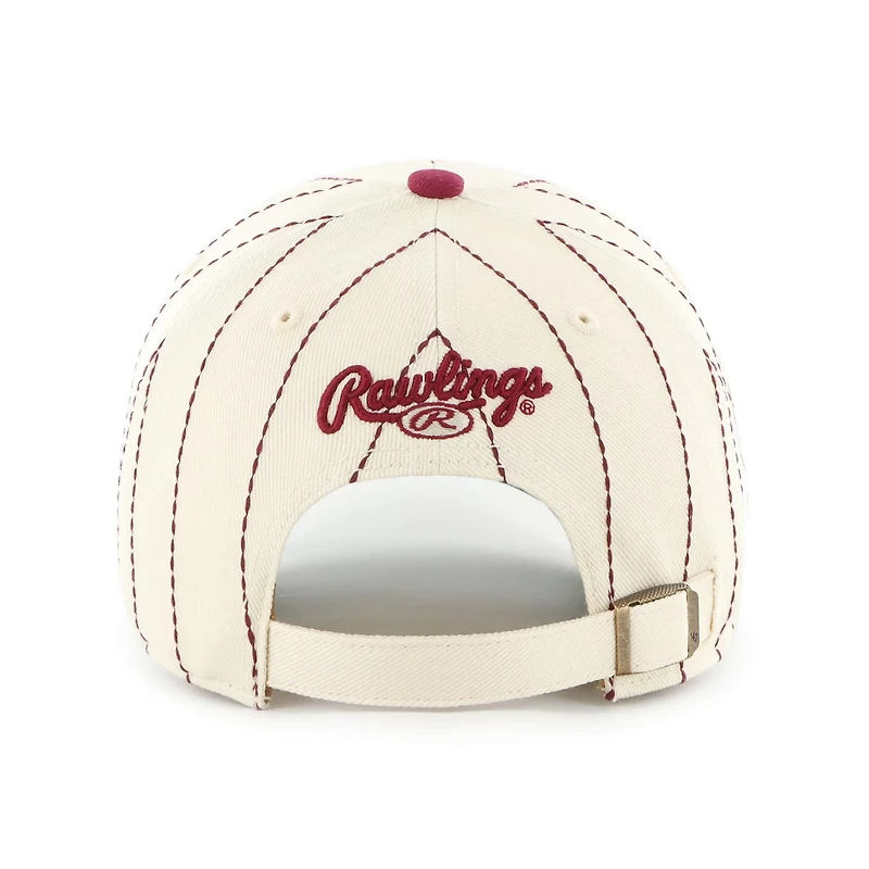 '47 x Rawlings Burgundy Philadelphia Phillies Pinstripe Clean Up Adjustable Hat