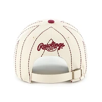 '47 x Rawlings Burgundy Philadelphia Phillies Pinstripe Clean Up Adjustable Hat