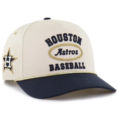 '47 x Stoney Clover Lane Navy Houston Astros Glitter Rope Hitch Adjustable Hat