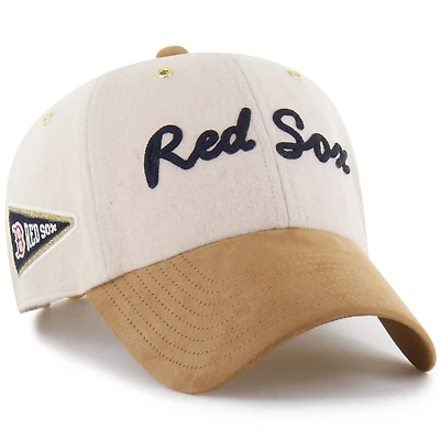 '47 x Stoney Clover Lane Tan Boston Red Sox Script Charm Clean Up Adjustable Hat