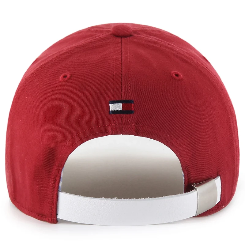 '47 x Tommy Hilfiger White Miami Heat Courtside Cleanup Adjustable Hat