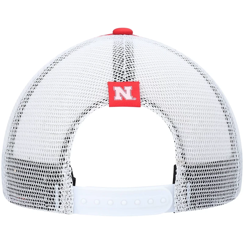 adidas / Nebraska Huskers Wave Foam Trucker Snapback Hat