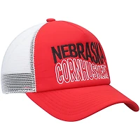adidas / Nebraska Huskers Wave Foam Trucker Snapback Hat