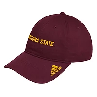 adidas Arizona State Sun Devils Locker Room Wordmark Slouch Adjustable Hat