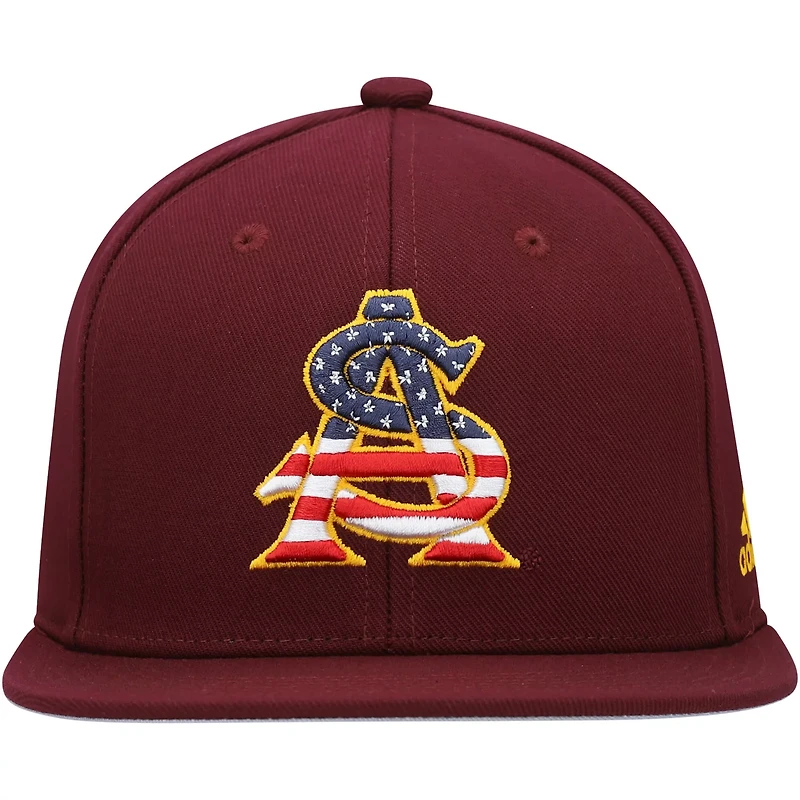 adidas Arizona State Sun Devils On-Field Baseball Fitted Hat