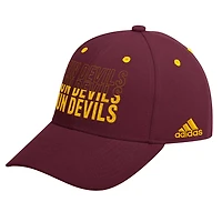 adidas Arizona State Sun Devils Seasonal Half Font Adjustable Hat