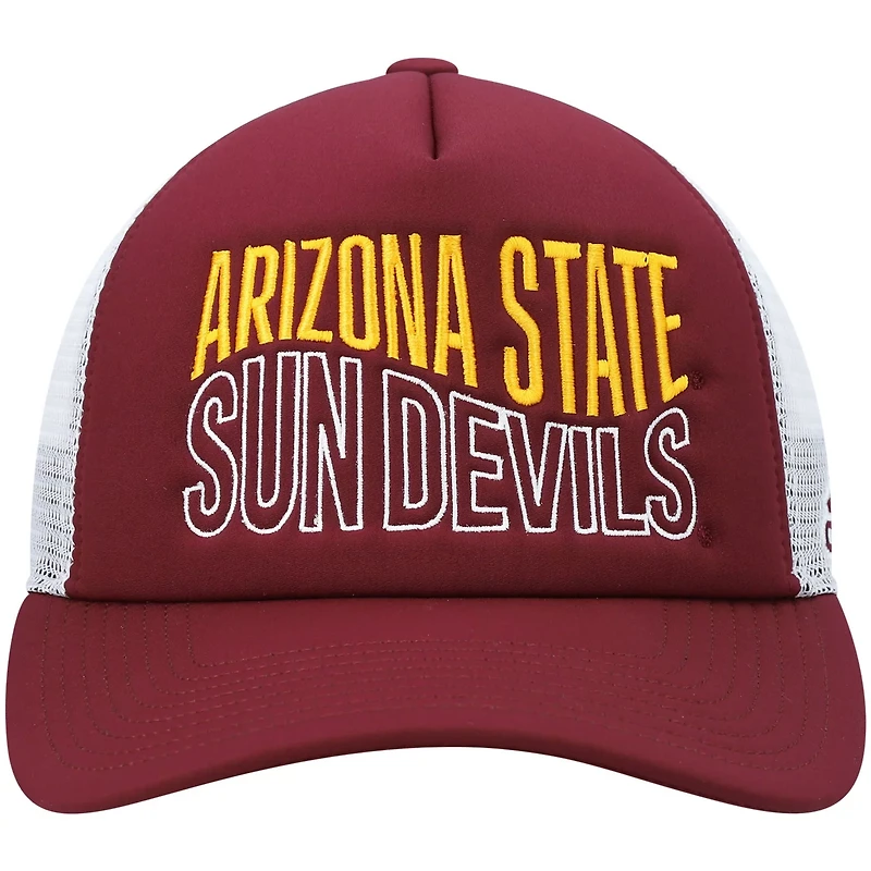 adidas Arizona State Sun Devils Wave Foam Trucker Snapback Hat
