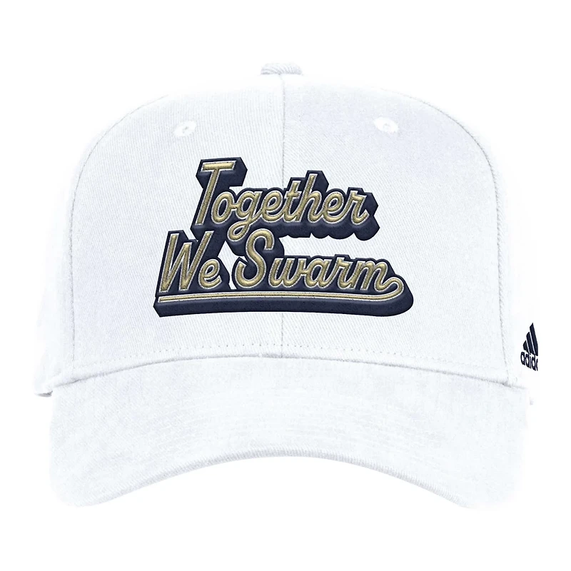 adidas Georgia Tech Yellow Jackets Chant Flex Hat