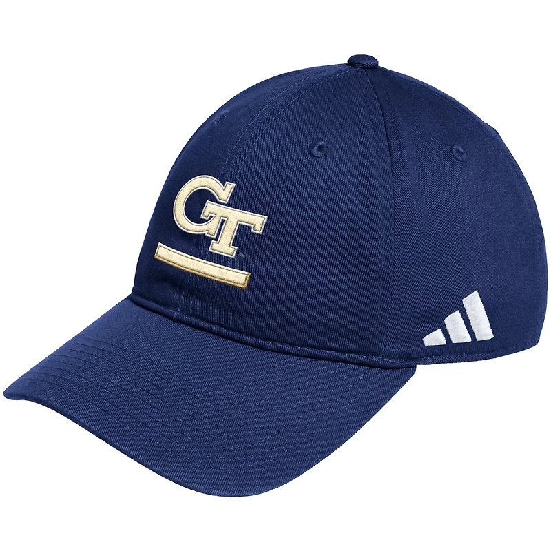 adidas Georgia Tech Yellow Jackets Locker Room Adjustable Slouch Hat