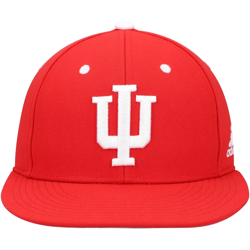 adidas Indiana Hoosiers On-Field Baseball Fitted Hat