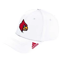 adidas Louisville Cardinals Locker Room Logo Flex Hat
