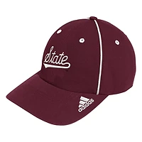 adidas Mississippi State Bulldogs Locker Room Athlete Pack Slouch Adjustable Hat
