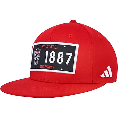 adidas NC State Wolfpack Established Snapback Hat