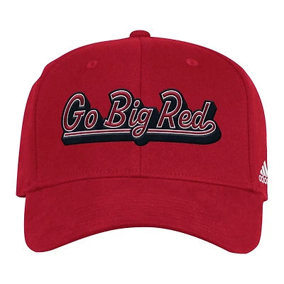 adidas Nebraska Huskers Chant Flex Hat