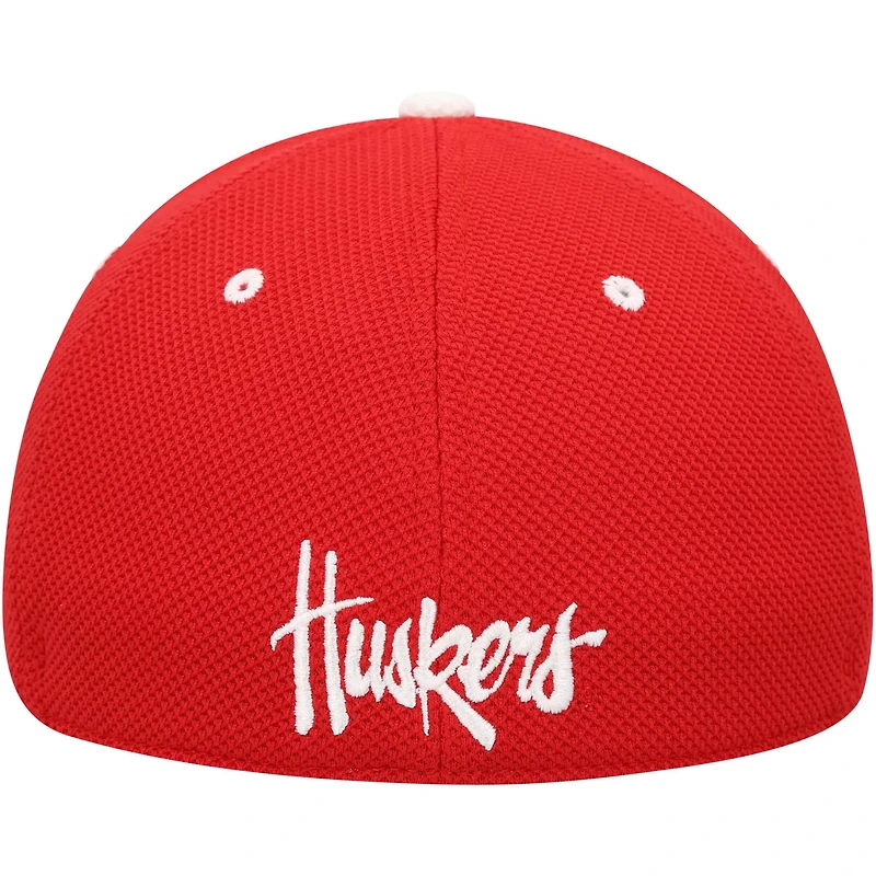 adidas Nebraska Huskers On-Field Baseball Fitted Hat