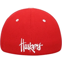 adidas Nebraska Huskers On-Field Baseball Fitted Hat