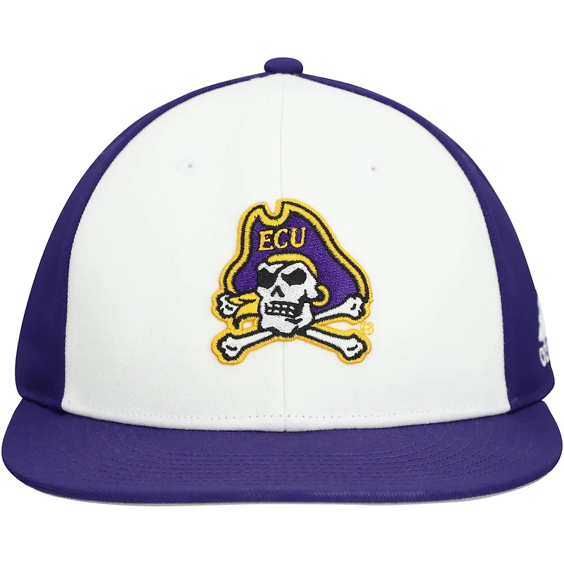adidas Purple ECU Pirates On Field Fitted Hat