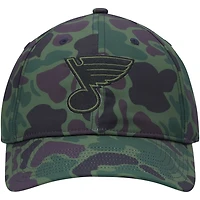 adidas St Louis Blues Locker Room Primegreen Slouch Adjustable Hat