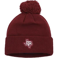 adidas Texas AM Aggies 2023 Sideline COLDRDY Cuffed Knit Hat with Pom
