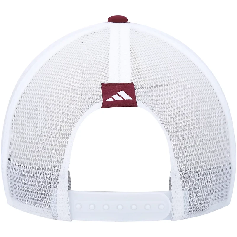 adidas Texas AM Aggies Phrase Foam Front Trucker Adjustable Hat