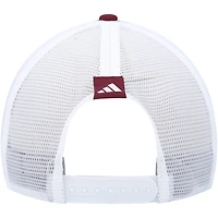 adidas Texas AM Aggies Phrase Foam Front Trucker Adjustable Hat
