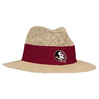 Ahead Florida State Seminoles Wellington Gambler Straw Hat