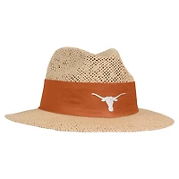 Ahead Texas Longhorns Wellington Gambler Straw Hat