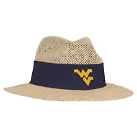 Ahead West Virginia Mountaineers Wellington Gambler Straw Hat