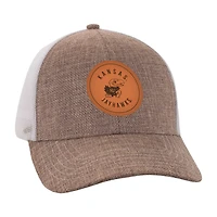 Ahead /White Kansas Jayhawks Pregame Adjustable Hat