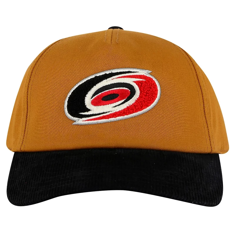 American Needle Black Carolina Hurricanes Burnett Adjustable Hat