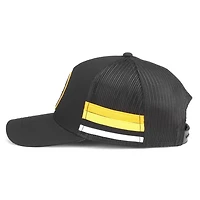 American Needle Boston Bruins HotFoot Stripes Trucker Adjustable Hat