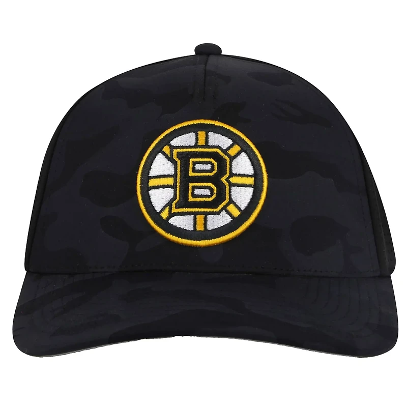 American Needle Boston Bruins Valin Camo Super Tech Vented Adjustable Hat