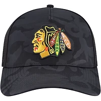 American Needle Chicago hawks Valin Camo Super Tech Vented Adjustable Hat
