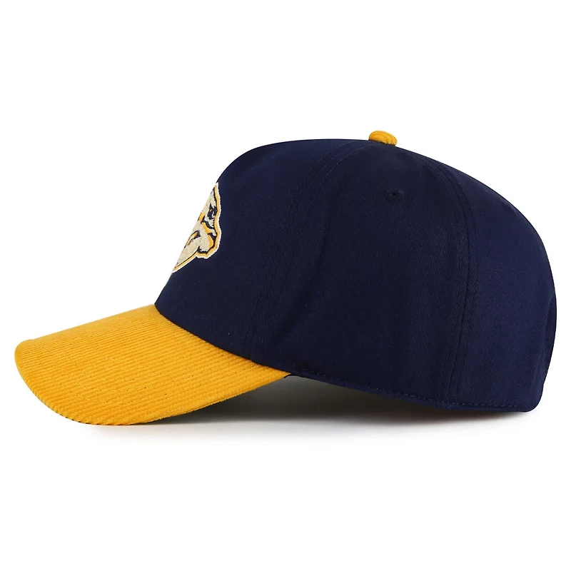 American Needle Gold Nashville Predators Burnett Adjustable Hat