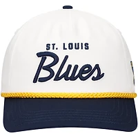 American Needle Navy St Louis Blues Roscoe Washed Twill Adjustable Hat
