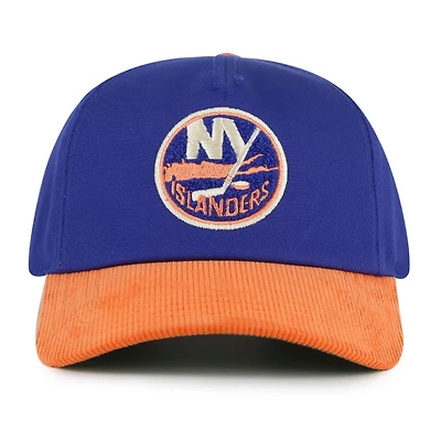 American Needle Orange New York Islanders Burnett Adjustable Hat