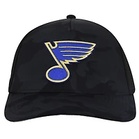 American Needle St Louis Blues Valin Camo Super Tech Vented Adjustable Hat