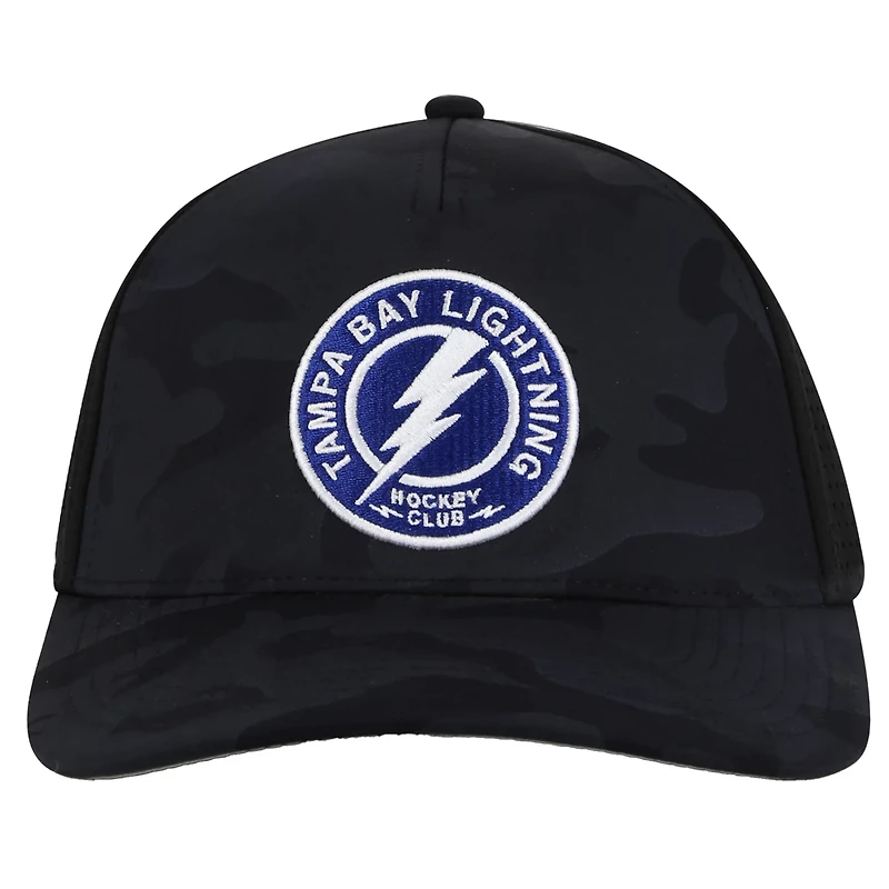 American Needle Tampa Bay Lightning Valin Camo Super Tech Vented Adjustable Hat