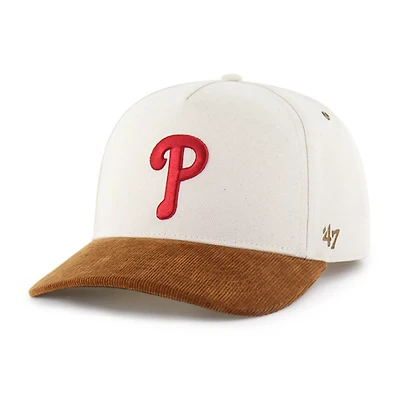 Carhartt x '47 Brown Philadelphia Phillies Undyed Relaxed Hitch Adjustable Hat