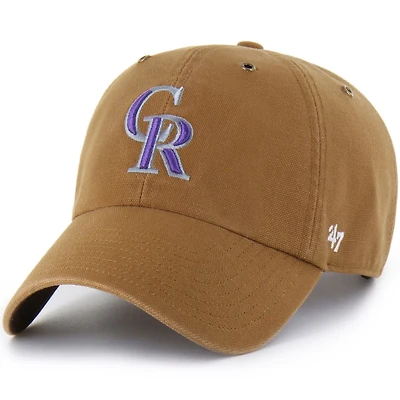Carhartt x '47 Colorado Rockies Clean Up Adjustable Hat
