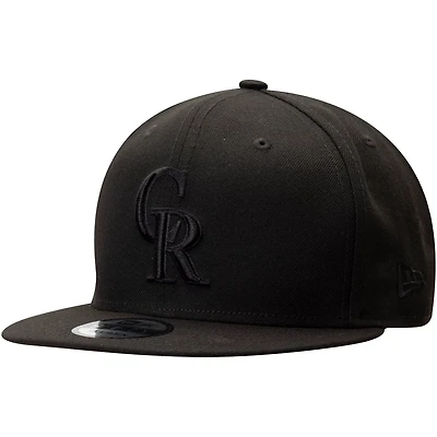 Colorado Rockies New Era on 9FIFTY Team Snapback Adjustable Hat -